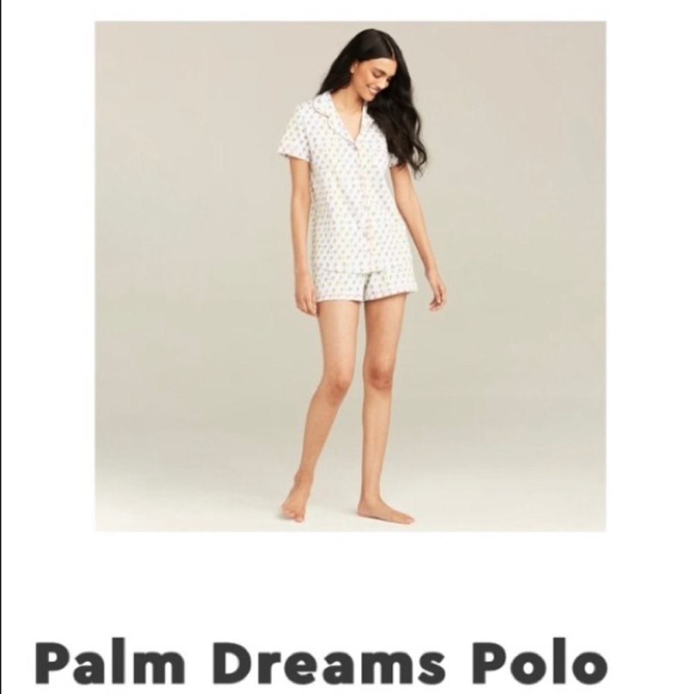 roller rabbit x stoney clover pj short set